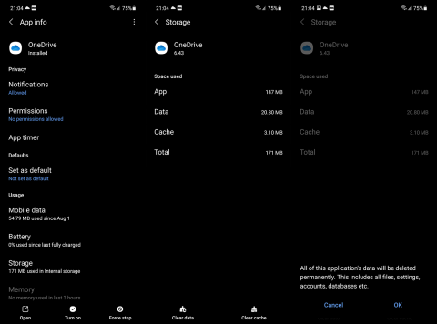 Résolu : lapplication OneDrive pour Android ne se synchronise pas