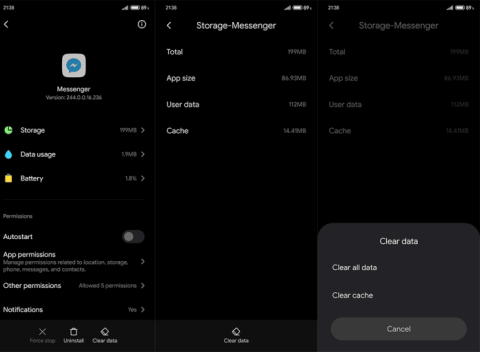 Khắc phục: Messenger hiển thị tin nhắn chưa đọc trên Android