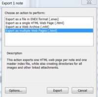 Evernote: Cómo exportar desde una PC