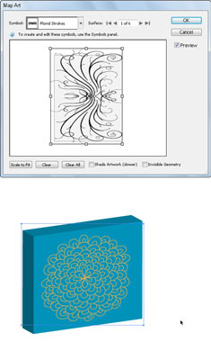 Função Map Art no Adobe CS5 Illustrator