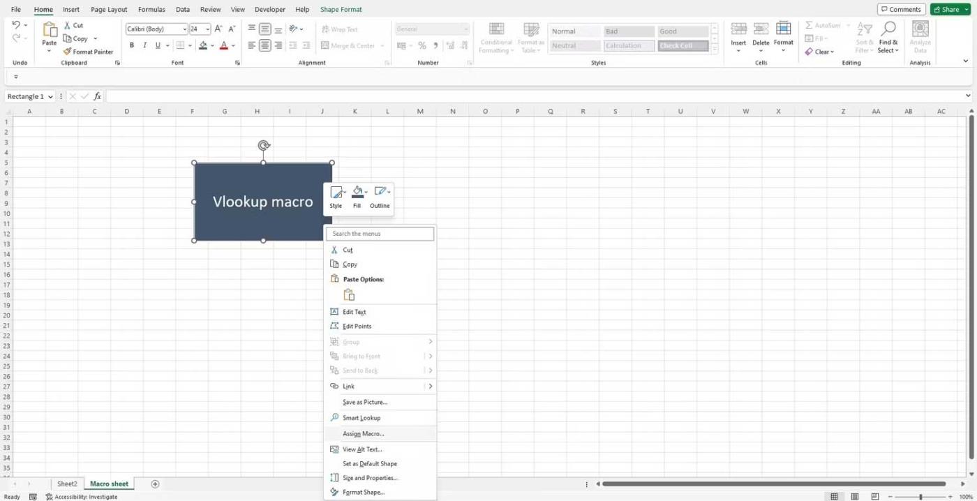 Excel VBAを使用してVlookupを自動化する方法