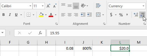 Excel 2016 - レッスン 8: Excel で数値を書式設定する方法 (数値書式)