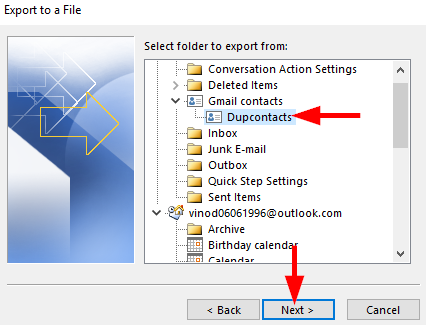 Как объединить и удалить повторяющиеся контактные лица в Outlook 365?