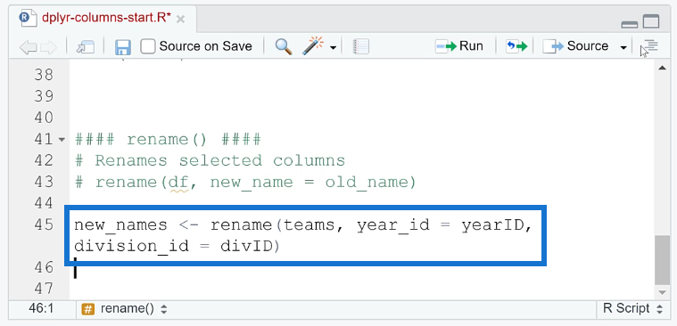 Agregar, eliminar y cambiar el nombre de columnas en R usando Dplyr