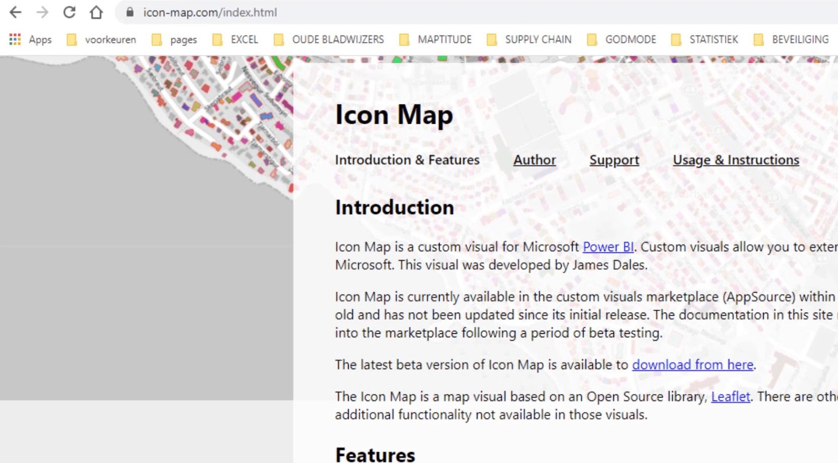 Objeto visual de mapa de iconos de LuckyTemplates: Cadenas WKT