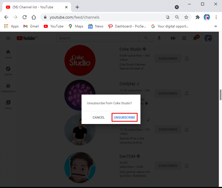 Cómo cancelar la suscripción masiva en YouTube (la forma más rápida)