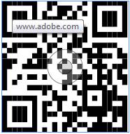 Letakkan kod qr yang dijana