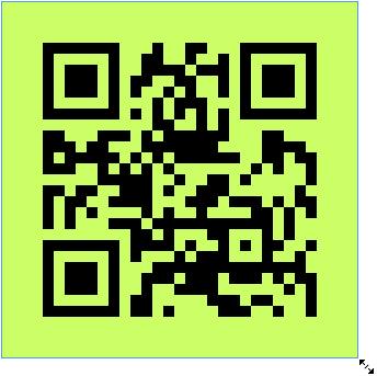 Changer l'objet du code QR