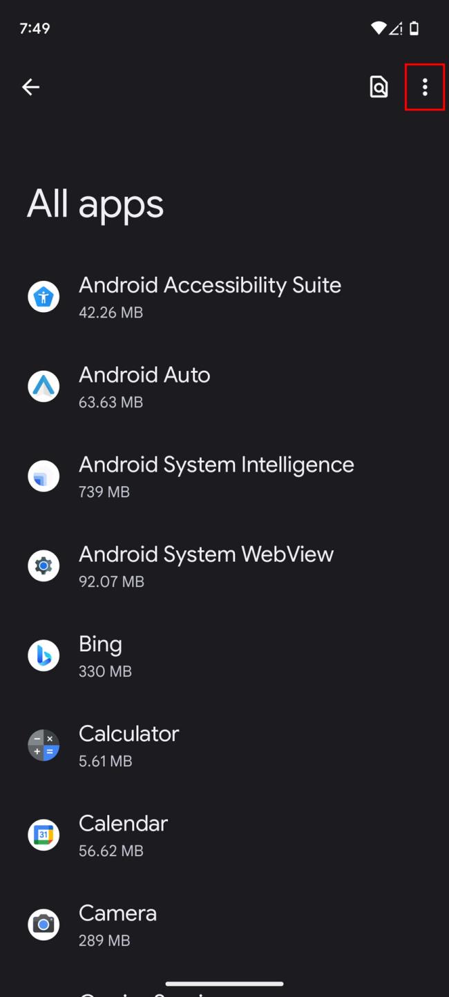 Android 3에서 기본 앱을 재설정하는 방법