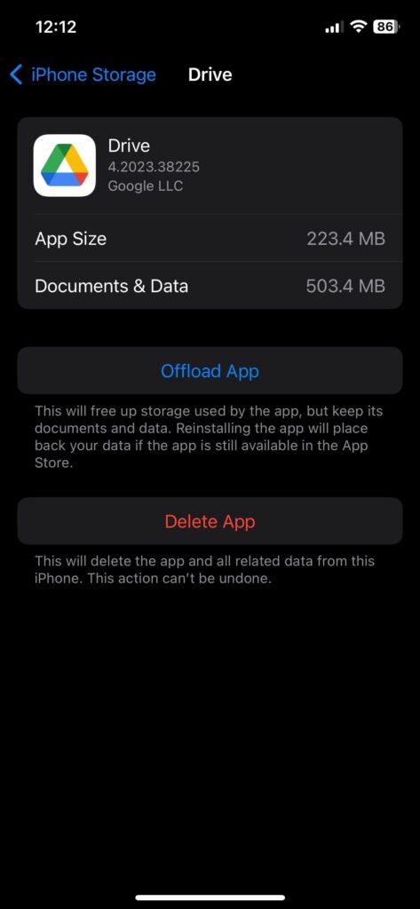 تفريغ تطبيق Gdrive