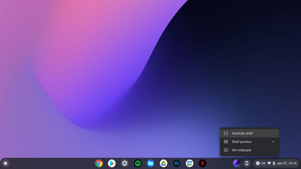 Come spostare la barra delle applicazioni su Chromebook (e migliorarla)