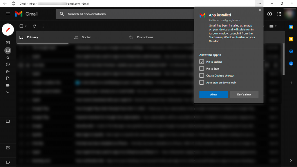 Cum să adăugați Gmail la bara de activități pe Windows (GHID RAPID)