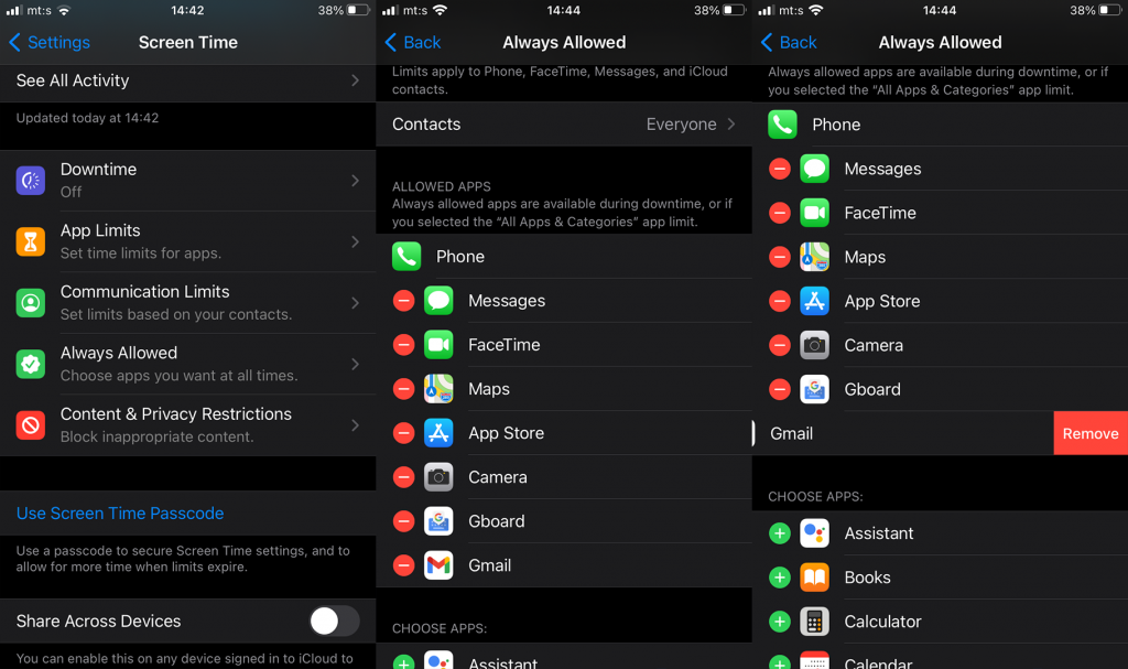 Oplossing: Schermtijd blokkeert geen apps op iPhone/iPad