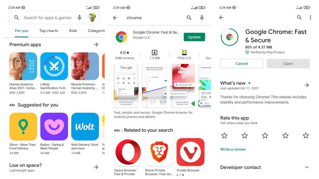 Google Chrome, Android'de sayfa yüklemiyor mu?  Bu düzeltmeleri deneyin