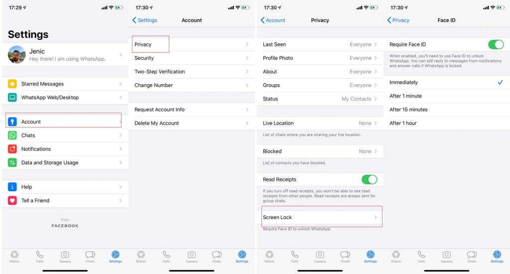 Cách khóa ứng dụng iPhone bằng Face ID