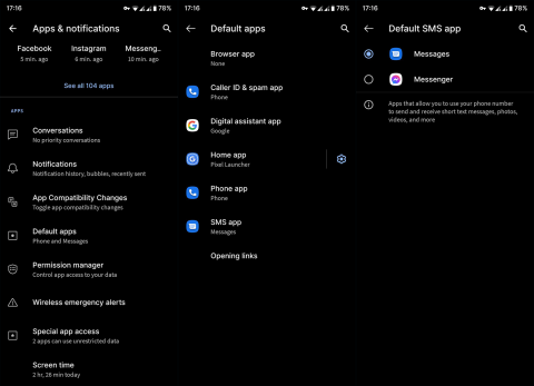 Oplossing: mislukte sms-melding op Android