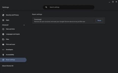 Chromebook이 정지되어 꺼지지 않음(FIX)