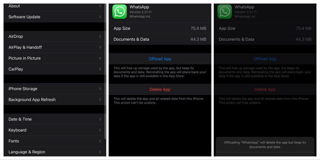 Poprawka: WhatsApp nie dzwoni na iPhonie