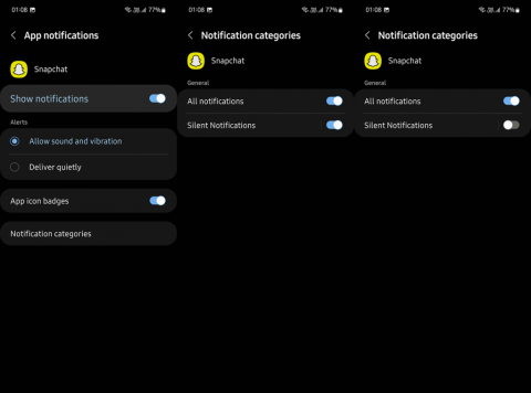 Notificarea mesajelor de actualizare Snapchat (Remediere rapidă)