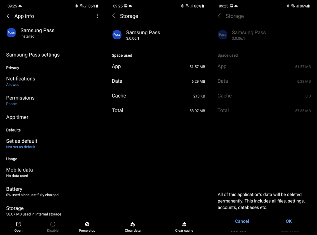 Samsung Pass nu funcționează?  Iată cum să o remediați