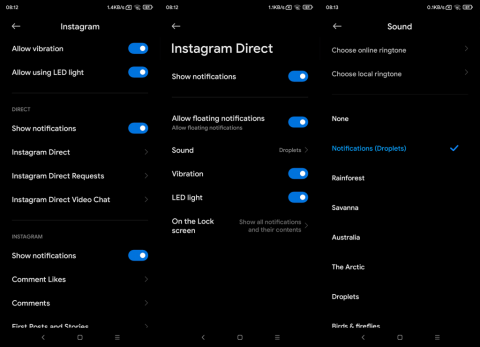 Androidde Instagram bildirim sesi nasıl değiştirilir?