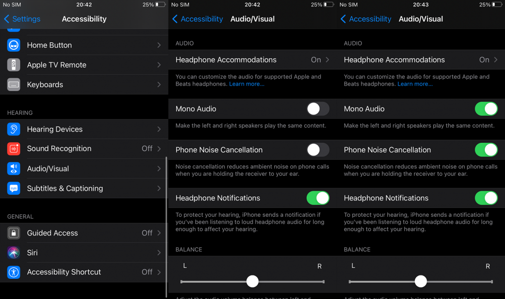 修復：在最低設置的 iPhone 上耳機聲音太大