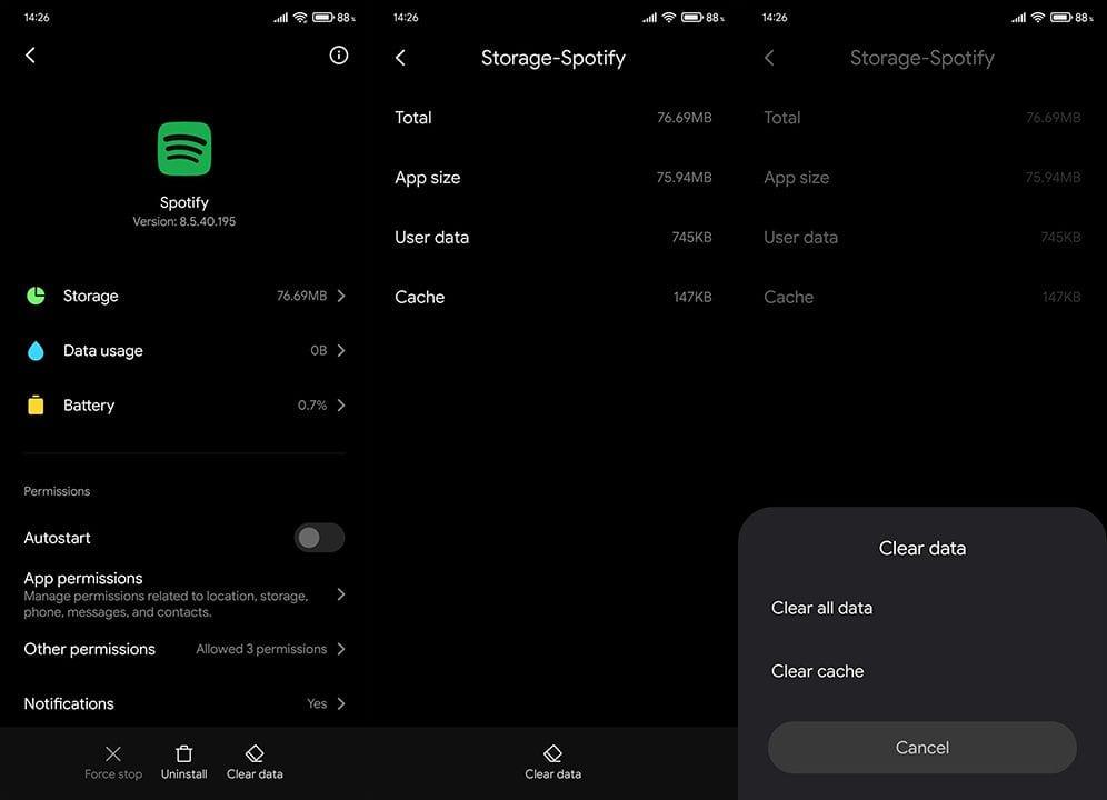 إصلاح: Spotify يحاول تشغيل الإشعارات على Android