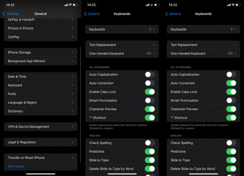 Remediere: corectarea automată nu funcționează pe iPhone