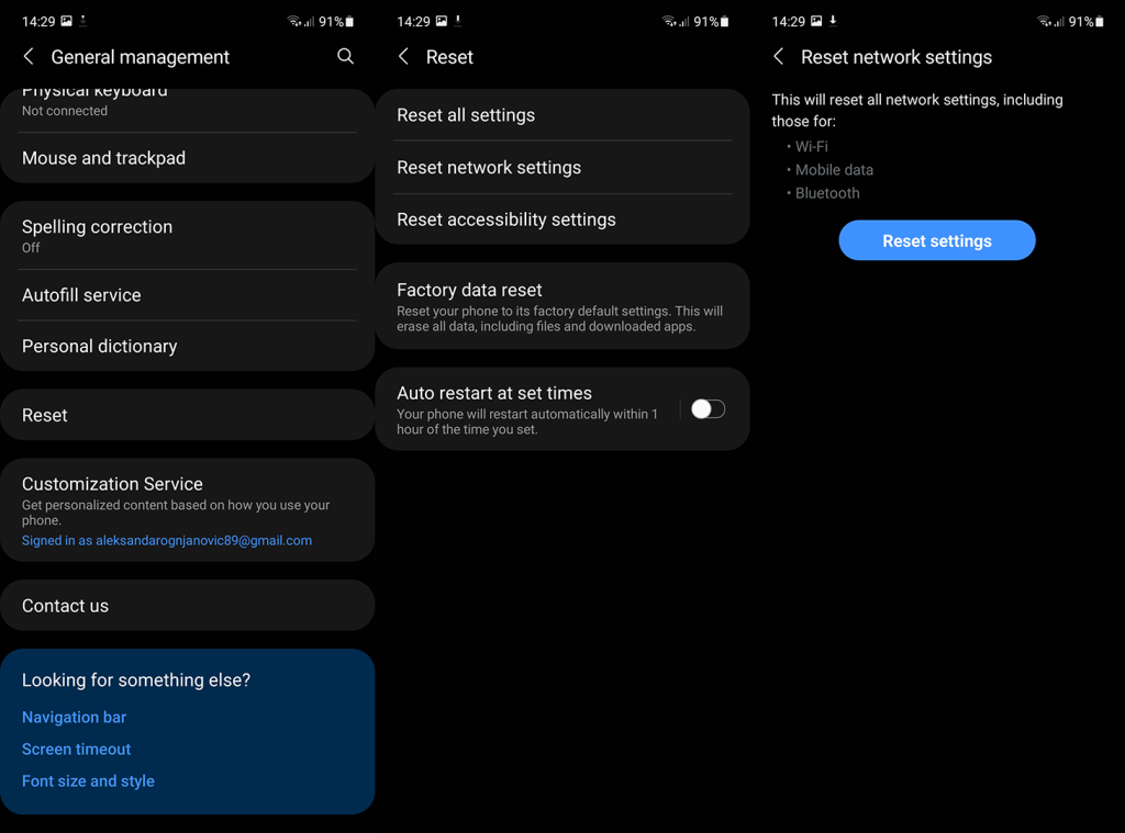 Oplossing: trage internetsnelheden op Android 12