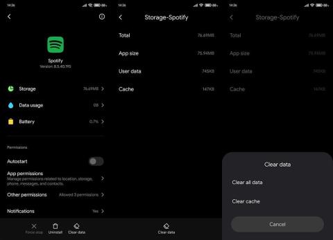 Khắc phục: Spotify đang cố gắng phát thông báo trên Android