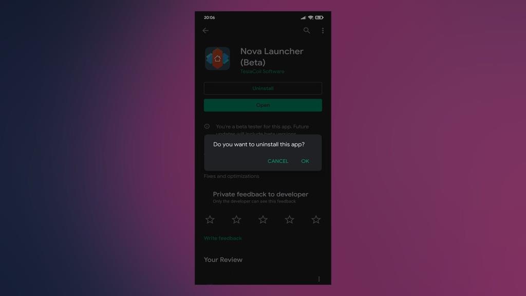 Poprawka: widżety Nova Launcher nie działają