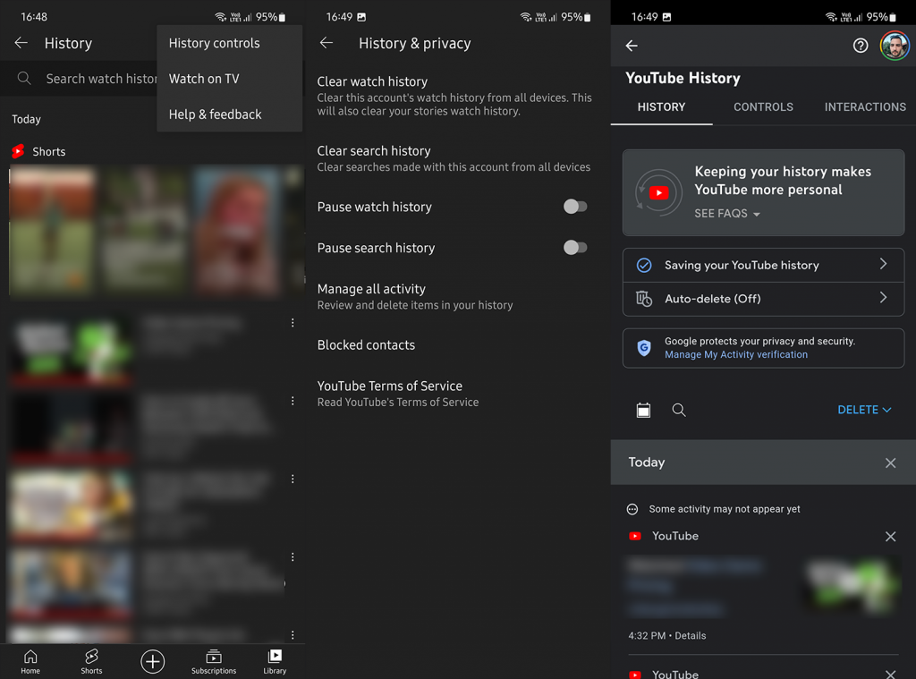 Comment rechercher l'historique YouTube par date