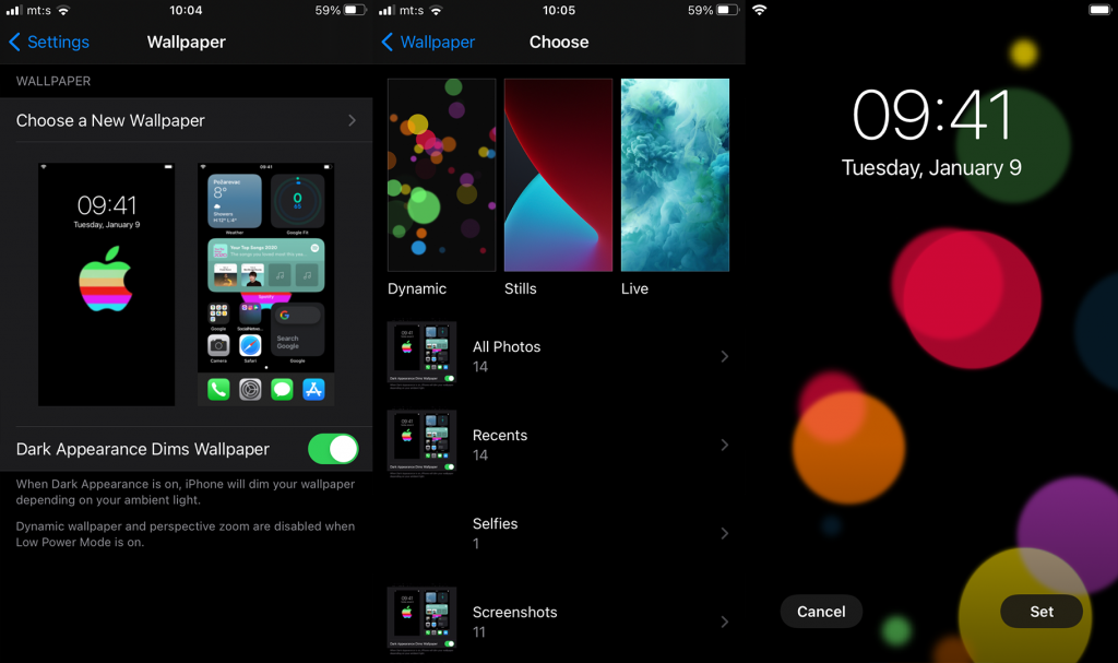 Oplossing: kan Live Wallpaper niet instellen op iPhone