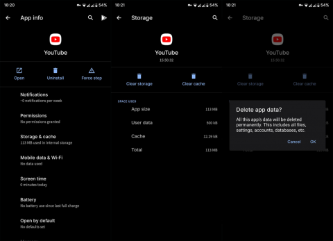 Correction : YouTube na pas de son sur Android