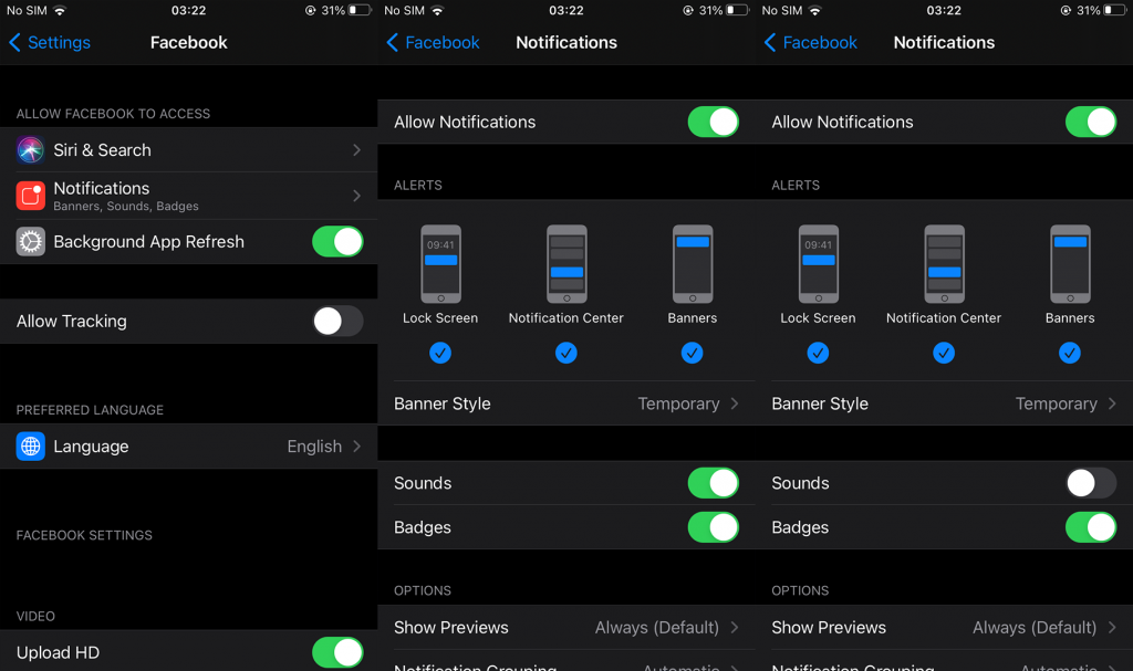 Cómo desactivar los sonidos de Facebook en Android e iOS