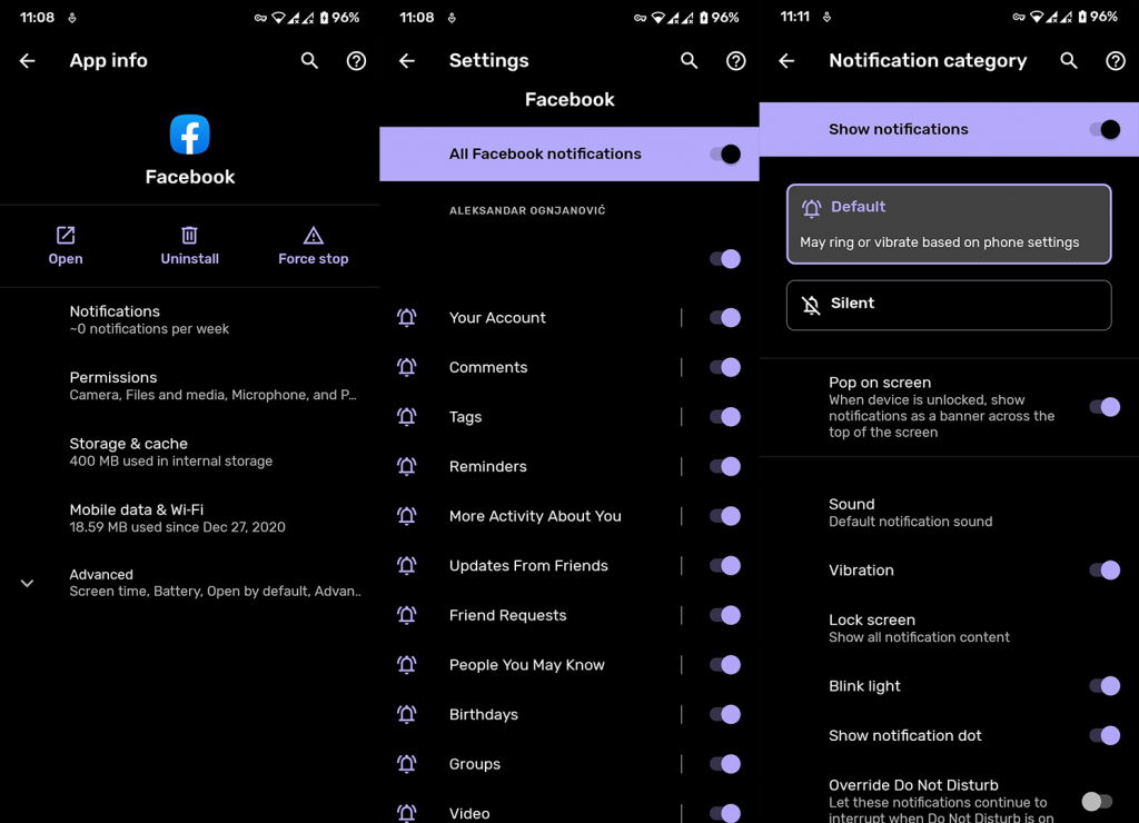 AndroidとiOSでFacebookのサウンドをオフにする方法