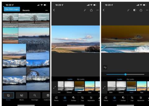 Comment inverser les couleurs dune image sur iPhone