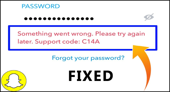 Snapchat Support Code c14a Error? Fixed in 5 Steps