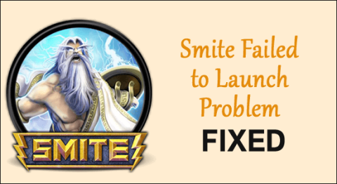 6 astuces pour résoudre le problème déchec du lancement de Smite