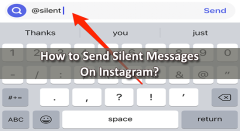 Instagramでサイレントメッセージを送信する方法?