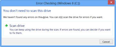[Solved] How to Check your Hard Drive for Errors in Windows 8 and 8.1?