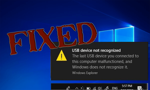 [RESOLU] Comment réparer un périphérique USB non reconnu sous Windows 10/8/7