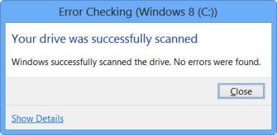 [Solved] How to Check your Hard Drive for Errors in Windows 8 and 8.1?