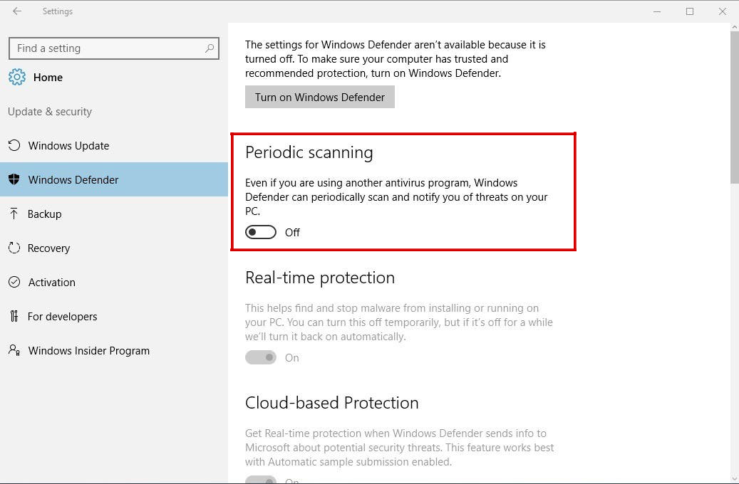 Quick Guide: Fix Windows Defender Error Code 0x8050800c On Windows 10