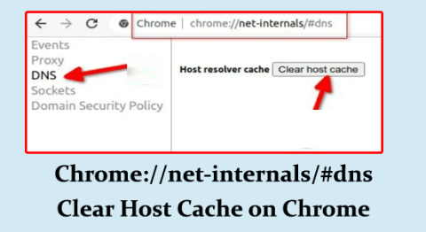 Chrome://net-internals/#dns Chrome でホスト キャッシュをクリアする