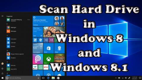[해결됨] Windows 8 및 8.1에서 하드 드라이브 오류를 확인하는 방법은 무엇입니까?