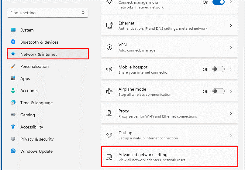 8 Fixes “VirtWiFi Has No Internet Access” Windows 11