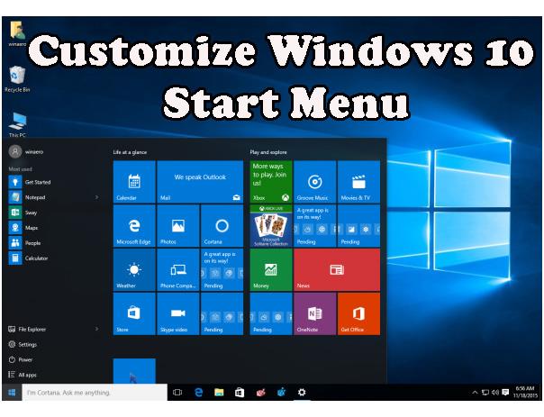 [Windows 10 tips] How to Customize or Enable More Tiles in Windows 10 Start Menu?