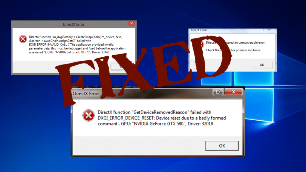 9 Working Solutions to Fix DirectX Errors Windows 10 & 11 [Updated]