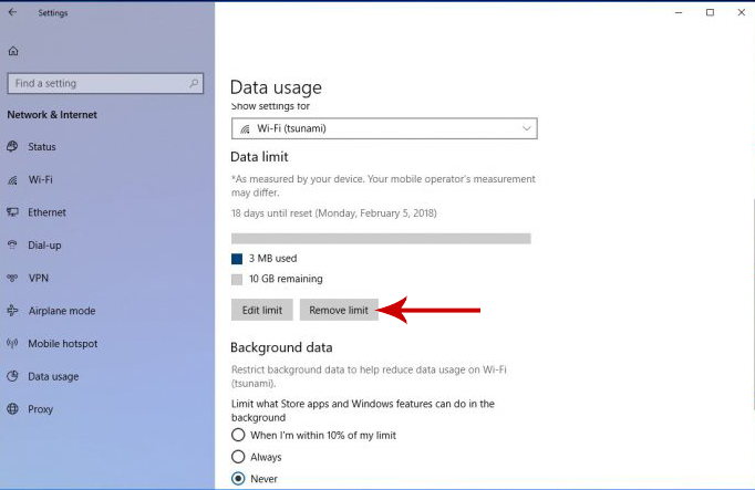 [Complete Guide] How To Set And Reset Data Usage Limit On Windows 10?